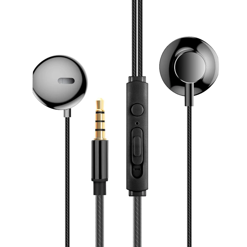 Металлические наушники-вкладыши 3 5 мм свободные руки проводные