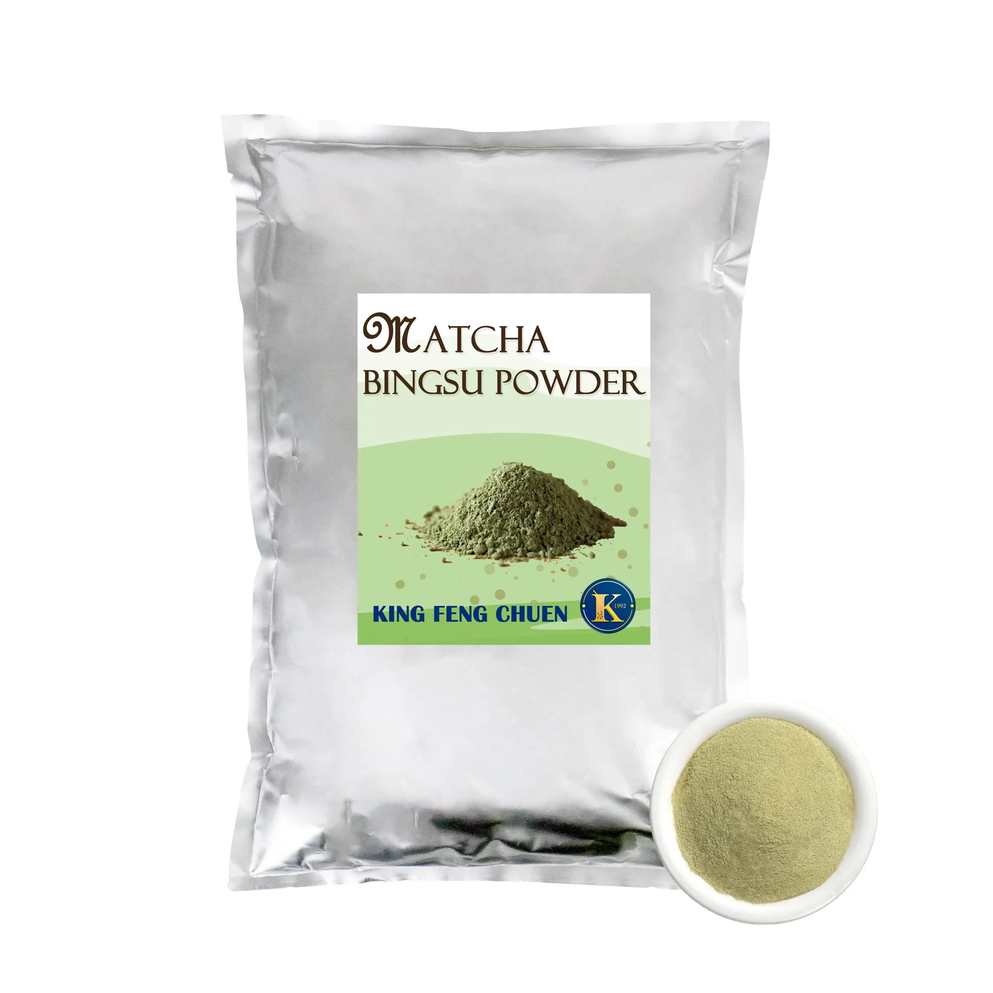 Корейская бритая смесь порошка Matcha Bingsoo