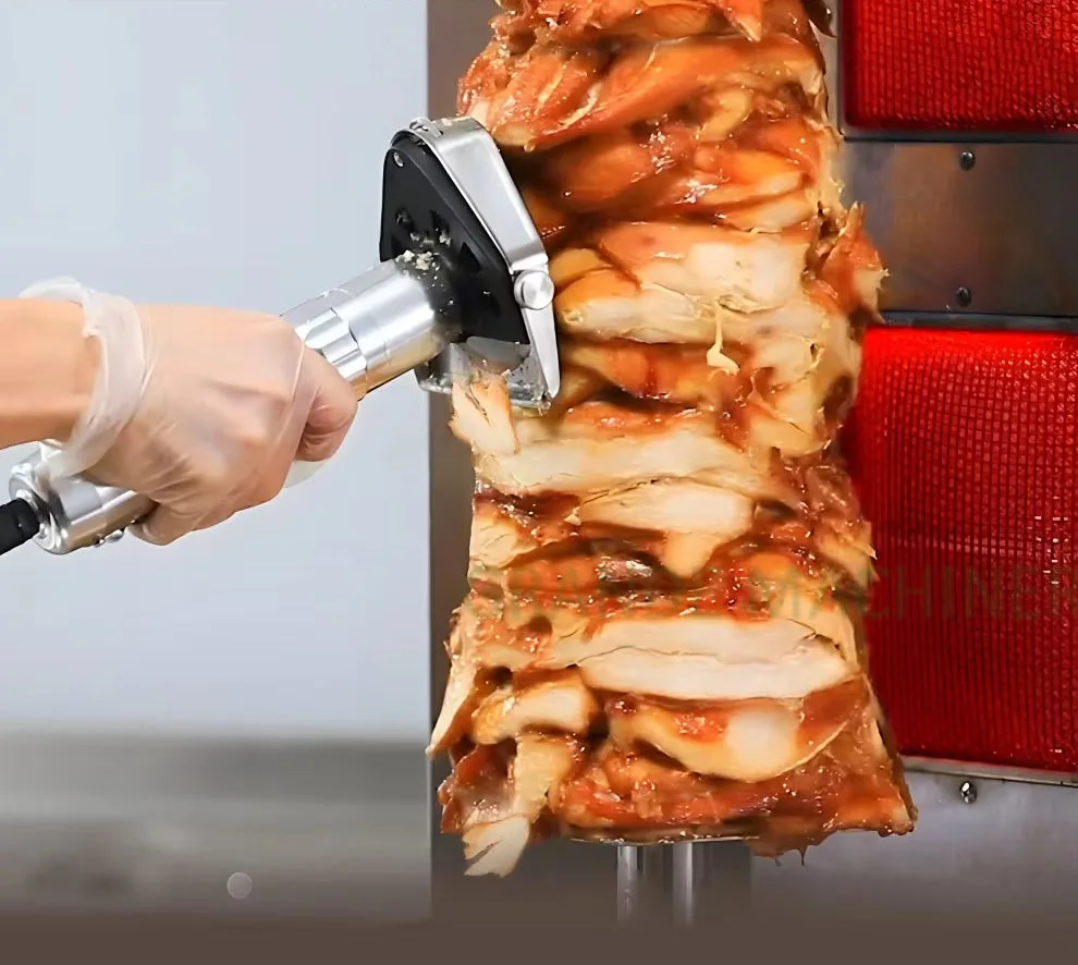Electric Stainless Steel Kebab Slicer KS80S - Adjustable Thickness