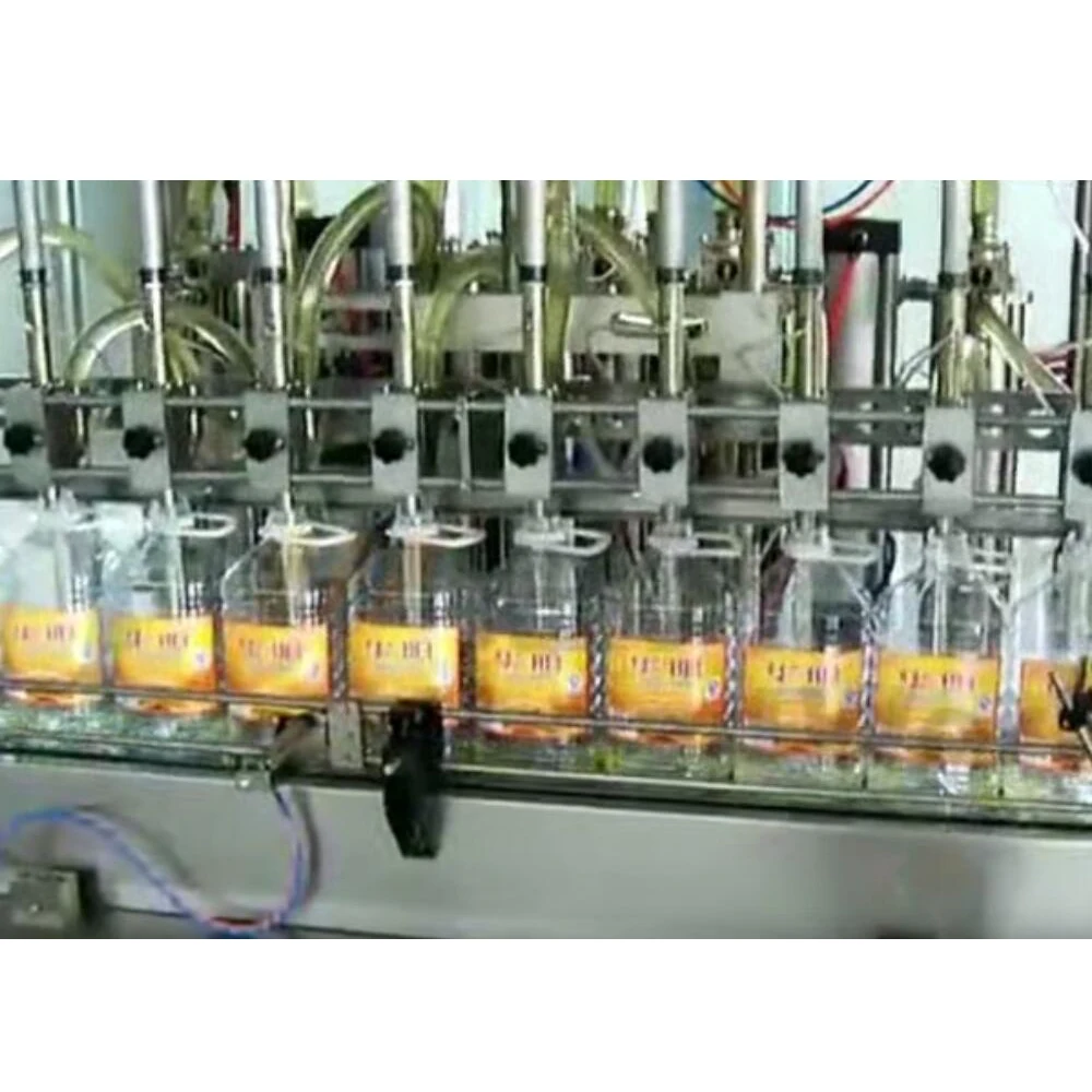 LWT Automatic Piston Filler 4 Nozzle  1-5L Lubricant Oil Lubricating Oil Filling Machine