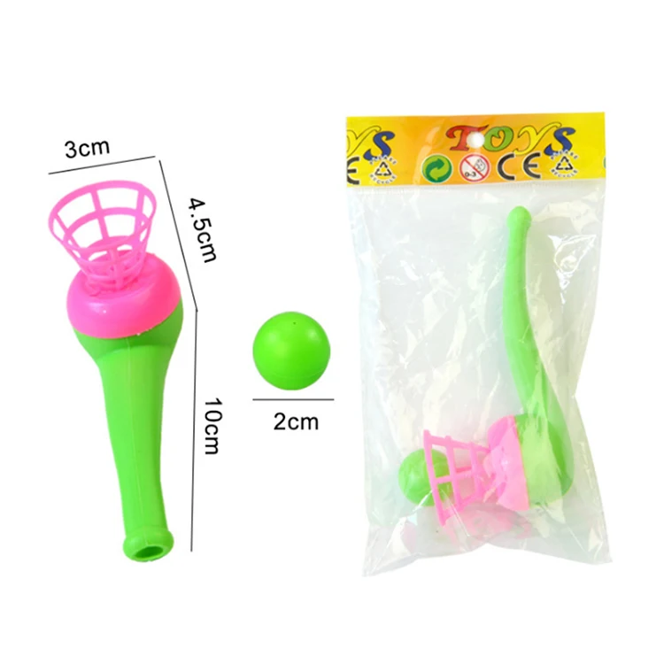 Children Funny Gifts Plastic Pipe Blowing Ball Kids Toys Outdoor Games ...