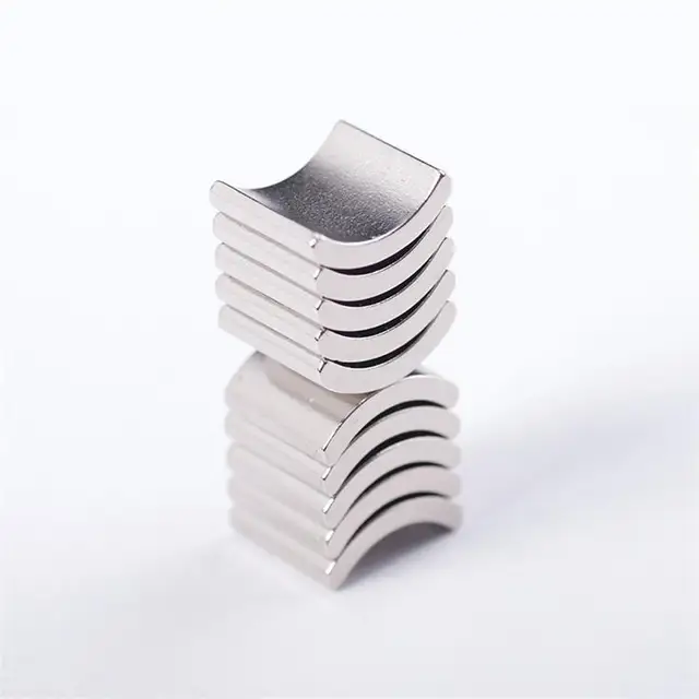 High temperature galvanized sintered regular neodymium magnet N42M explosion-proof motor AC motor sintered magnet