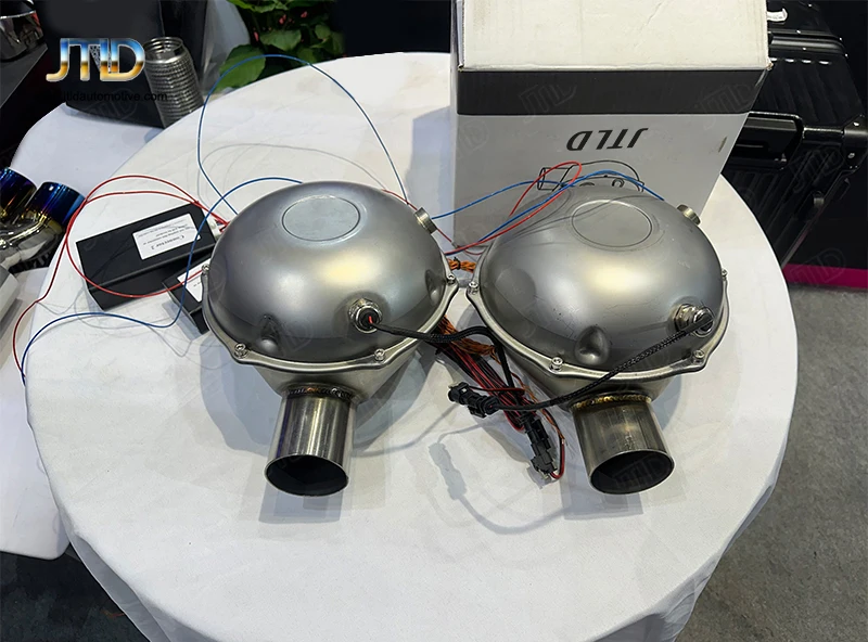 Active Sound Booster Kit Double Speakers Sound Exhaust System Simulated