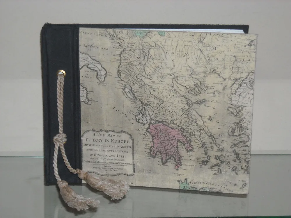 Custom Made Marbled Handmade Paper Photo Albums with Butter Paper Inserts for Photographers, Wedding Photgraphers, Photo Studios