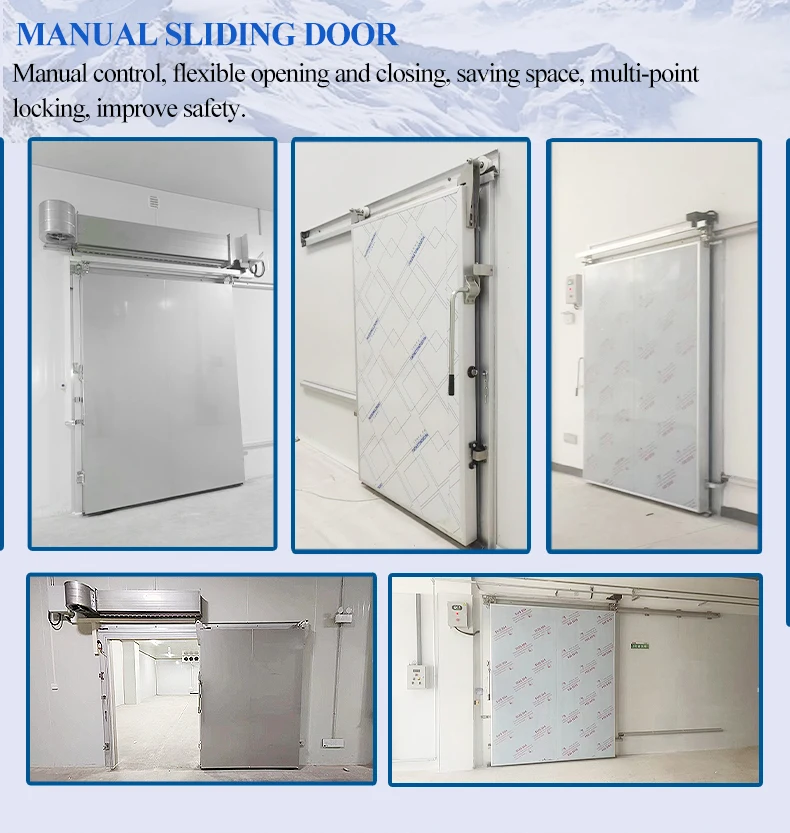 100mm Cold Room Sliding Door for Cold Storage supplier