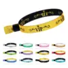 Bracelet coloré en fil d'or VIP