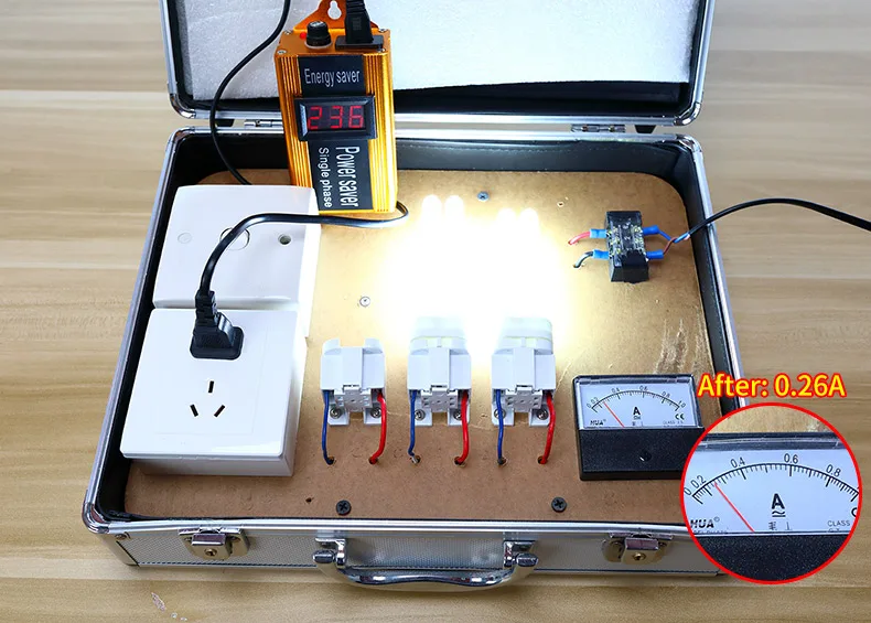 100KW Digital Electricity Optimizer Max Power Saver Energy Saving Equipment House Electricity Electric Bill Saving Device