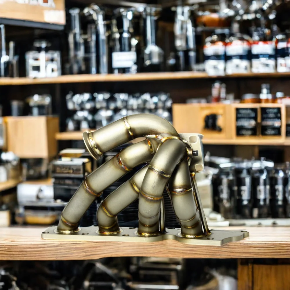 マサル New Mazda 3/6/CX-7 2.3L MZR Turbo Manifold, 321 Stainless Steel