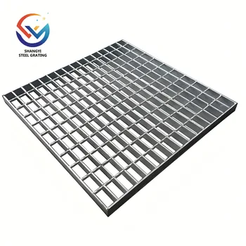 High qualitycarwash room road drainage floor drain grate square hot-dip durable steel grating