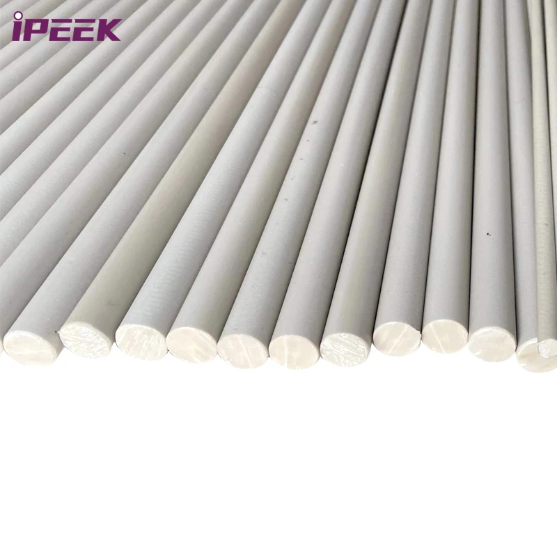 IPEEK Customized High Mechanical Strength Dia 20mm 30mm 40mm 80mm 85mm Medical Grade Peek Rod