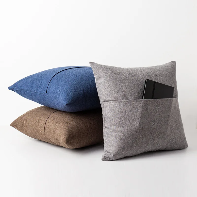 Details about   43x43cm Nature Abstract Cotton Linen Pillow Case Sofa Cushion Cover H 