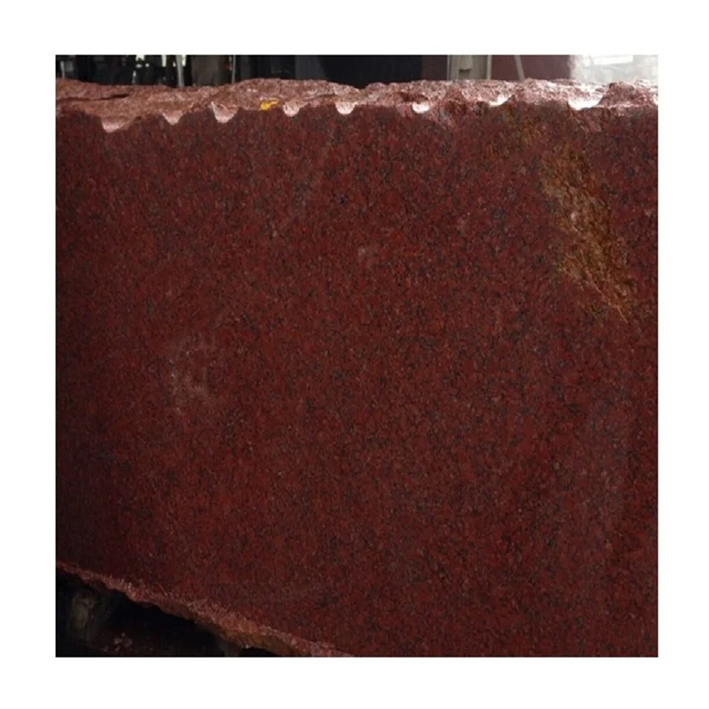 Carmen Aswan Ruby Red Granite Slabs Tiles Honed Surface with Very Competitive Price