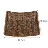 Square dark color 22*22*4.5cm
