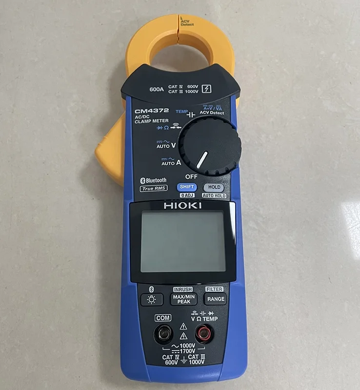CM4372 Hioki Made in Japan AC/DC 600A True RMS Digital Clamp Meter