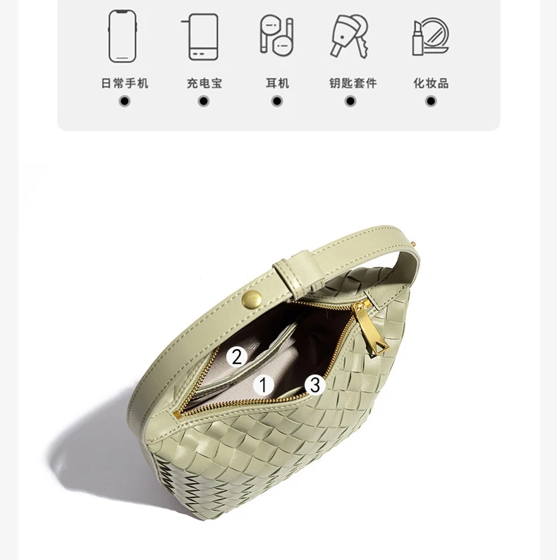 Fashion Women Woven Adjustable Handle Woven Hobo Bags for Ladies Casual Elegant Shoulder Bags From Guangzhou Hand Bags Factory