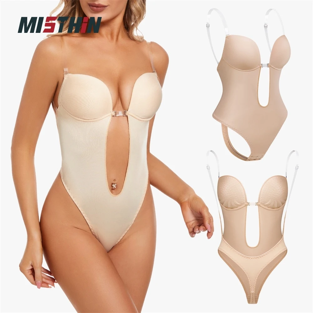 Faja Full Body Backless Bra Bodysuit Shaping Seamless Thong T Low Belly Slimming Tummy Control Shapewear Waist Trainer Shaper manufacture