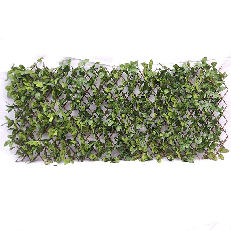 Artificial Hedge Laurel Leaf Garden Fence Wall Balcony Privacy ...