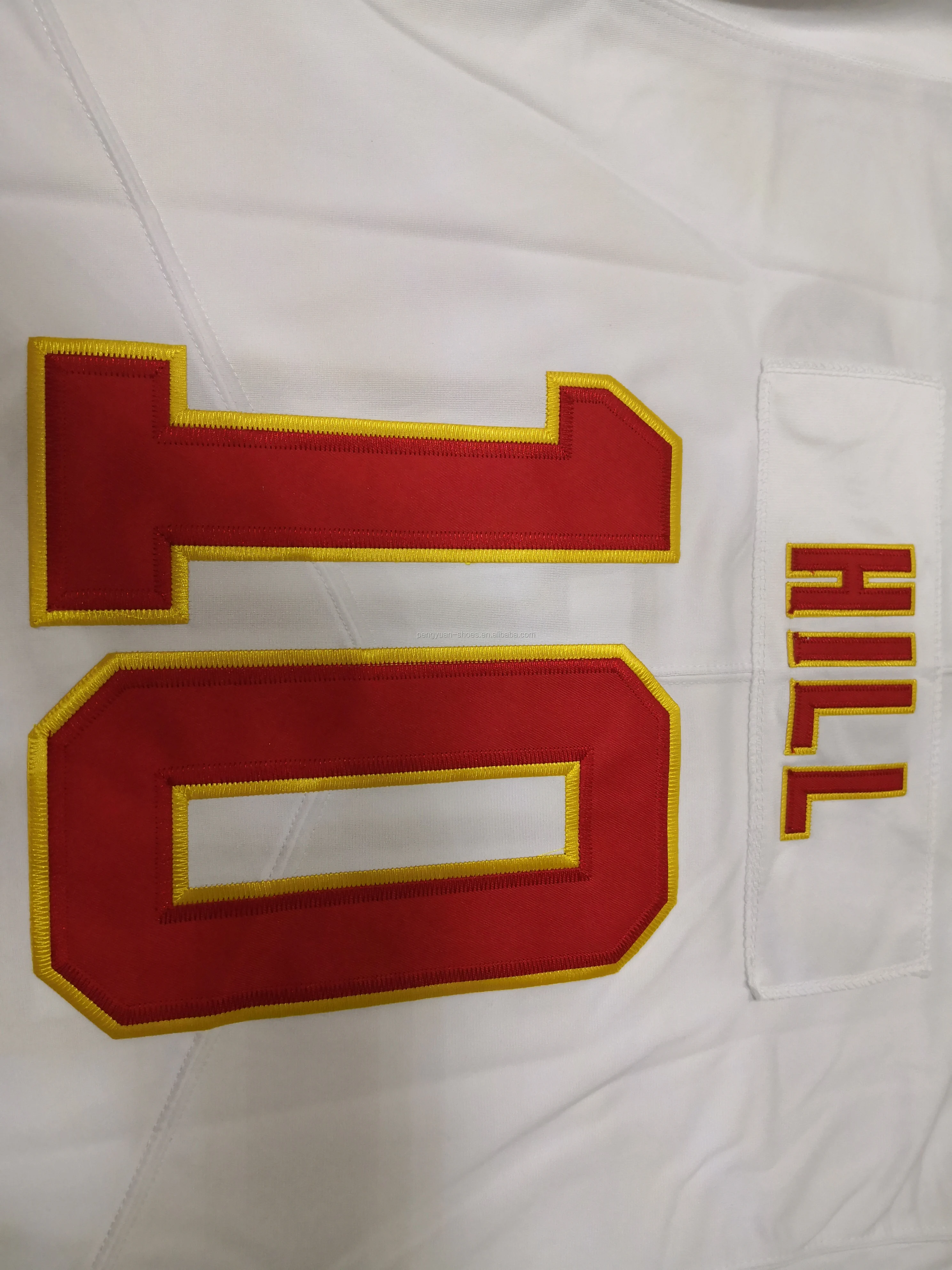 Unsigned Isiah Pacheco Jersey #10 Kansas City Custom Stitched White  Football No Brands/Logos Sizes S-3XLs (New) 