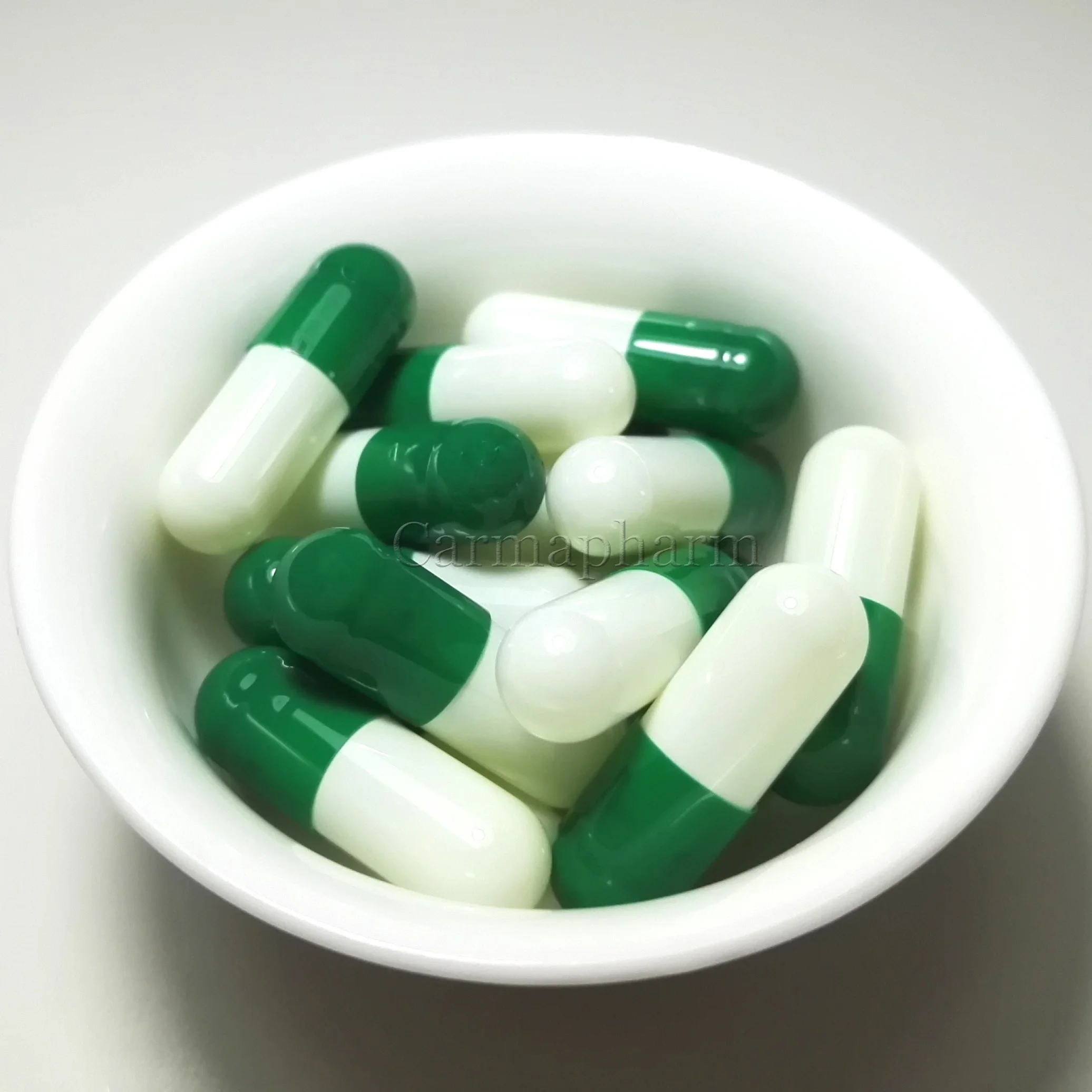 Высокое качество фармацевтические пустые желатиновые капсулы с энтерным покрытием Размер