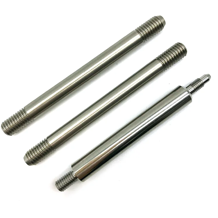 Cnc Double End Screw Custom Steel Galvanized Double Sided Threaded Wood Screw Bolt
