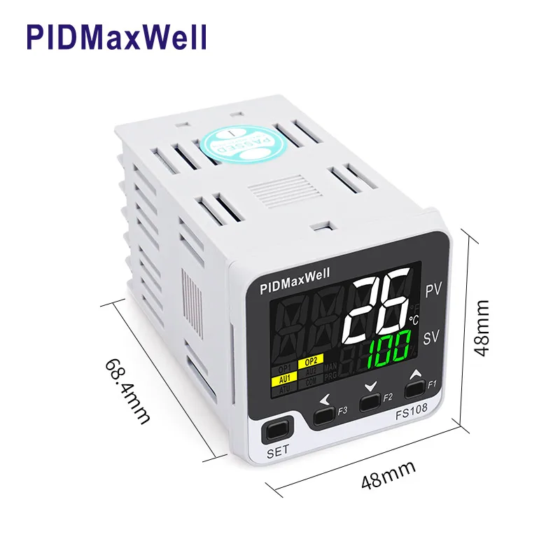 FS108 LCD Pid Temperature Controller - 0.2% Accuracy
