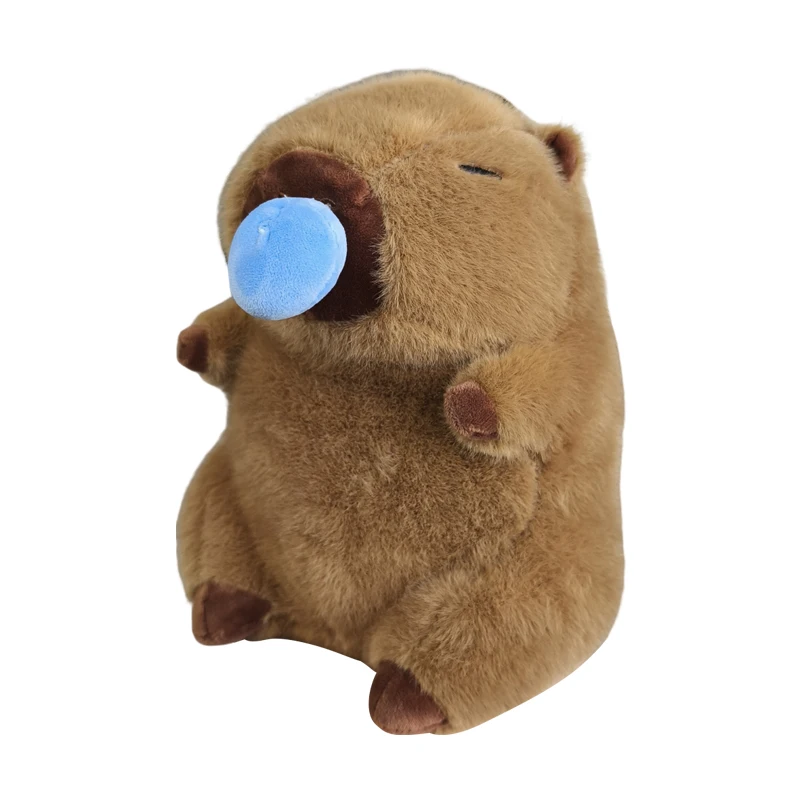 Peluche capybara marron en coton PP pour enfants, offre spéciale Peluche capybara marron en coton PP pour enfants, offre spéciale