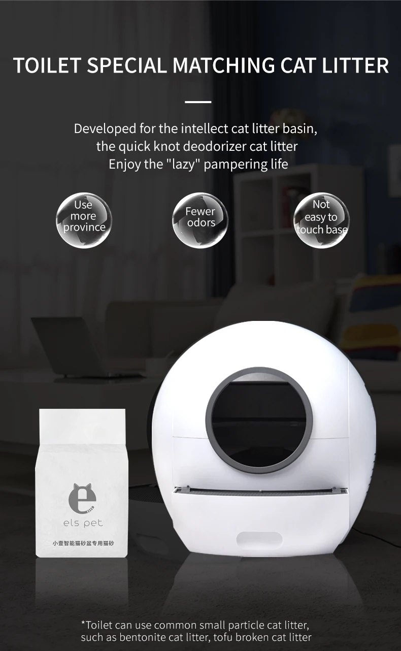 Fully Enclosed Extra Large Automatic Cat Litter Box Selfcleaning