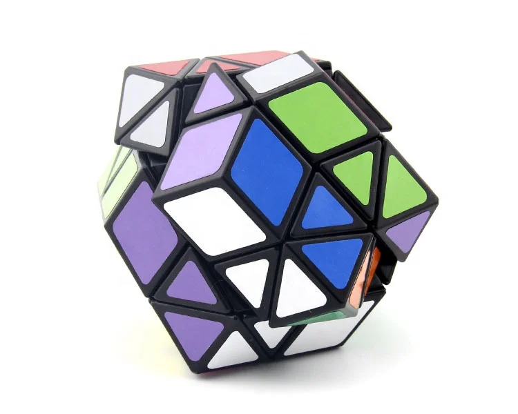 LANLAN12軸12面体ダイヤモンドキューブプラスチック教育パズルマジック