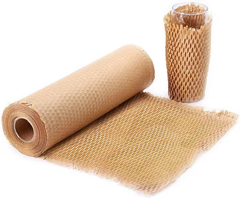 Biodegradable Hexcel Geami paper honeycomb cushioning protective wrap paper  for E-commerce