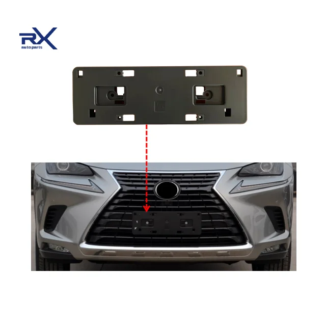 Lexus NX200/300/300H License Plate Bracket - Front Bumper Mounting
