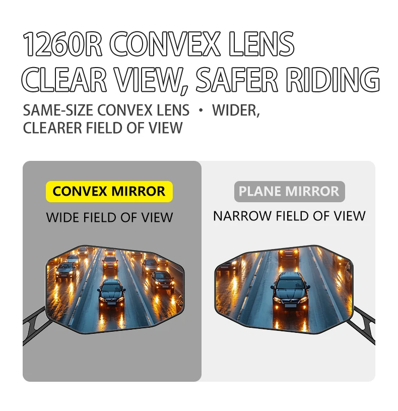 product smnu motorcycle rear view mirror general blue clear purple rear mirror motorcycle side mirror motorcycle rearview mirrors-7