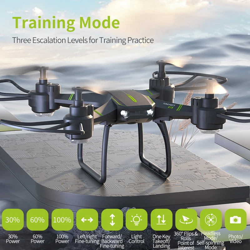 JRC H105 Remote Control Quadcopter WIFI Camera Image Transmission Drone Easy to Operate Children's Beginner Toys