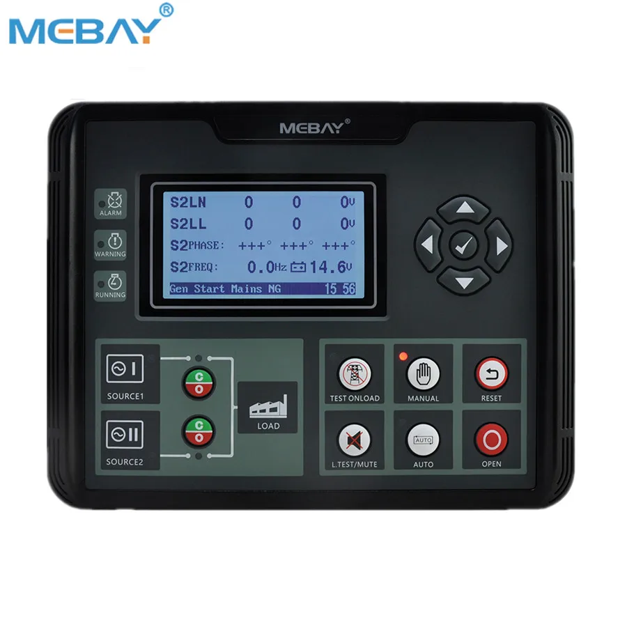 Mebay ATS Generator Controller ATS520 ATS Control Module Panel