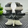 Giada bianca e nera 12 cm