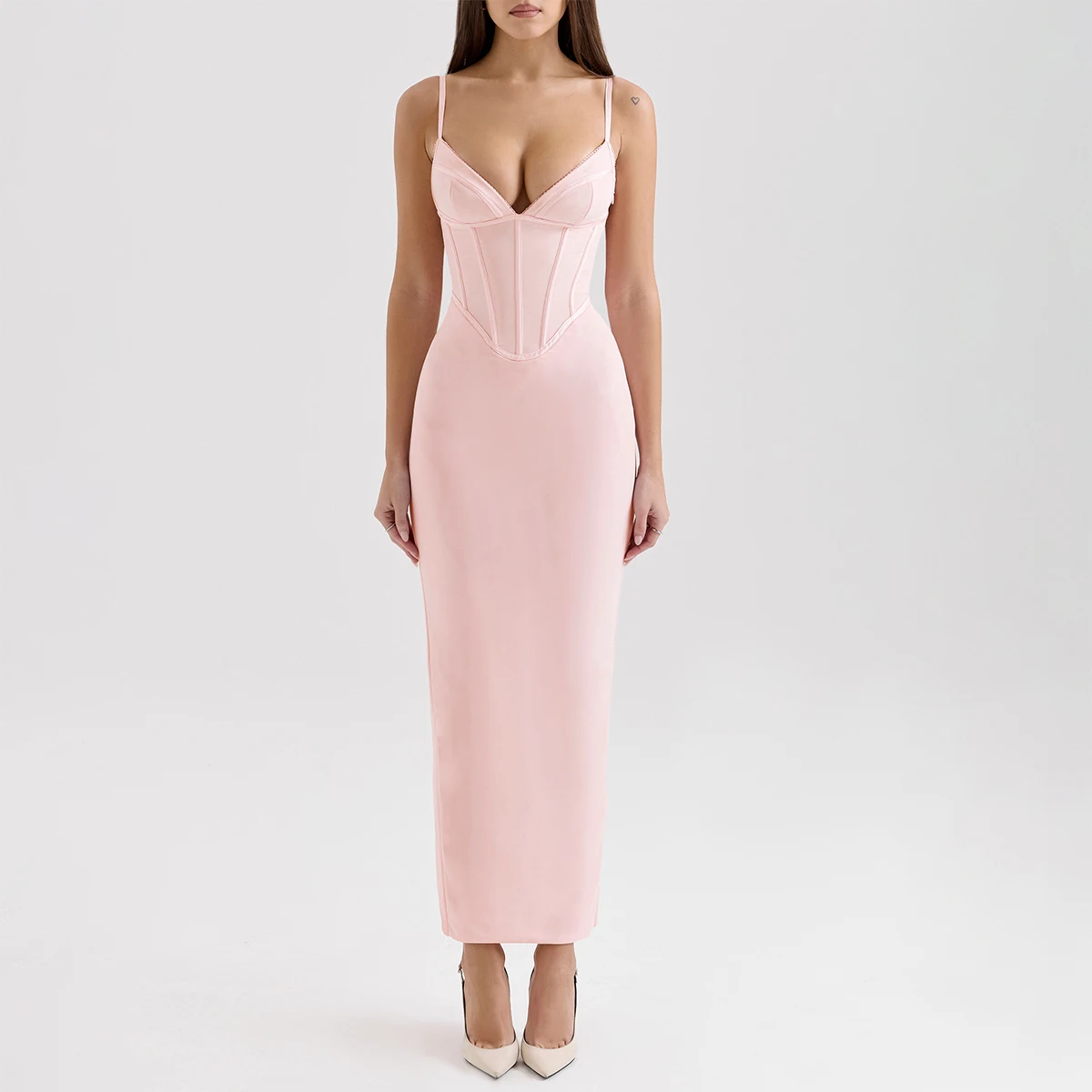 bodycon maxi dress for women Modest Bodycon Maxi Dress main image 0