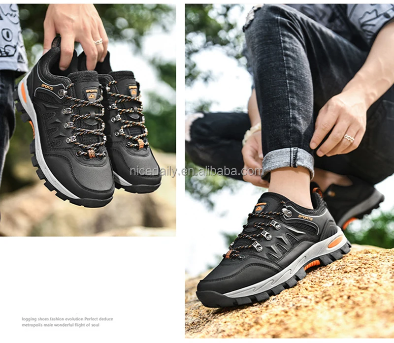 Popular High Quality Unisex Mountaineering Sneakers Low Top Shoes