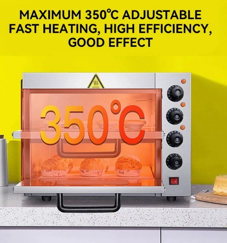 220V/3KW Commercial Electric Baking Oven Pizza Cake Bread Roasted Oven