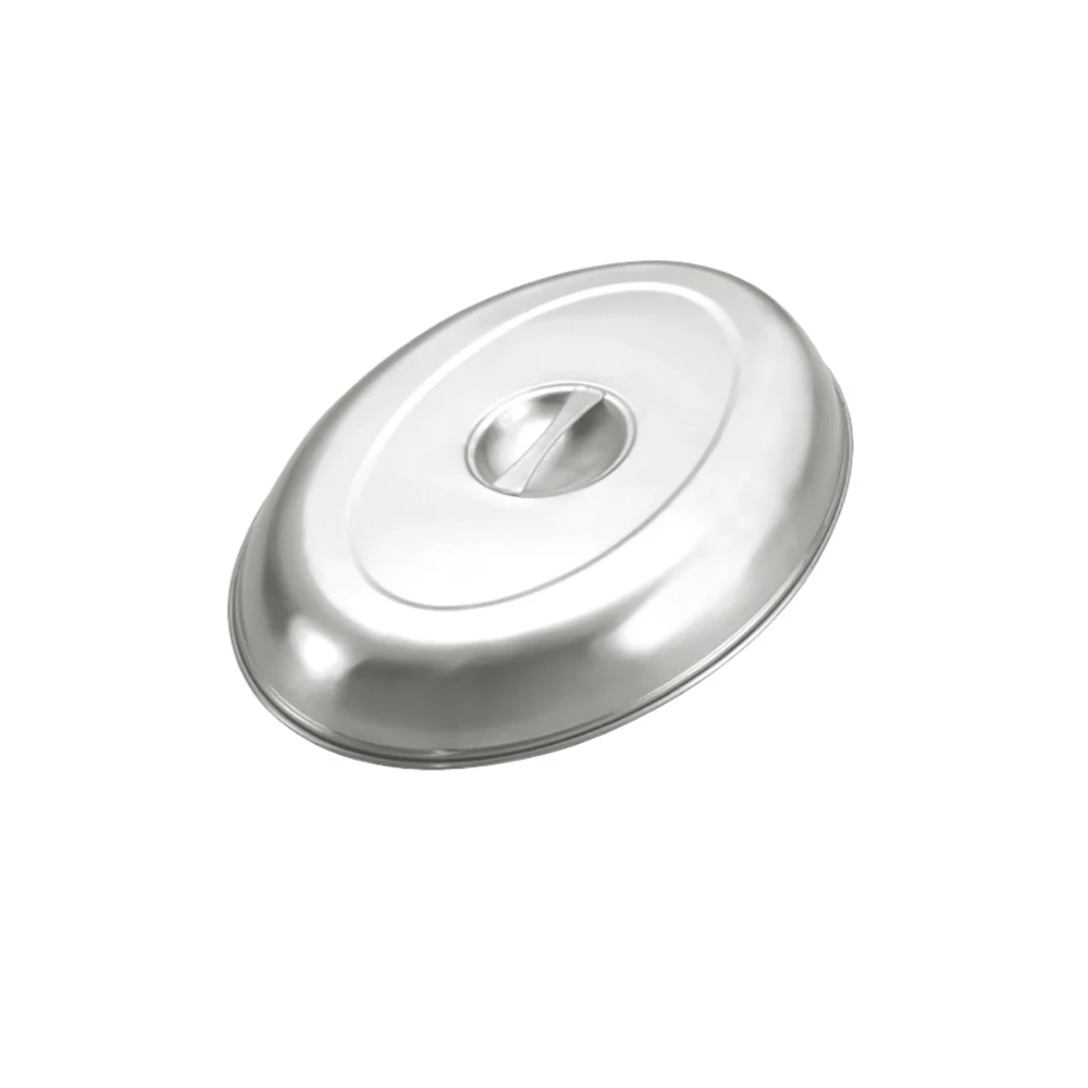 Ресторан столовая блюдо быстрого питания тарелка из нержавеющей стали пищевой лоток с крышкой