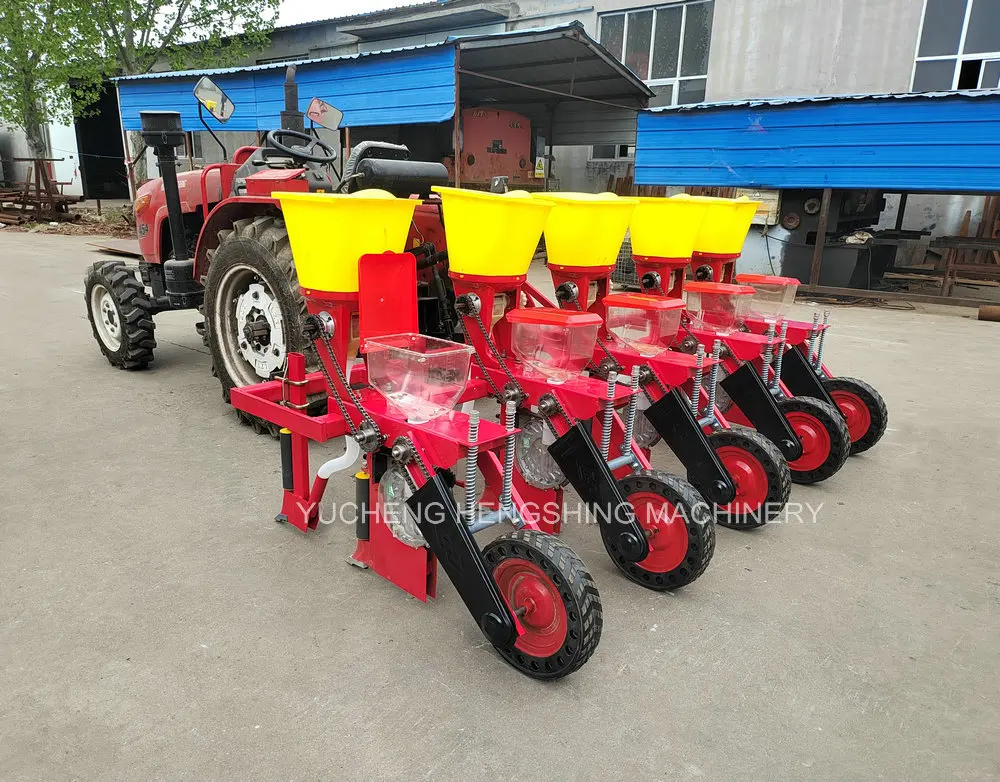 Agricultural tractor mounted 5 row soybean corn planting machine corn seed planter