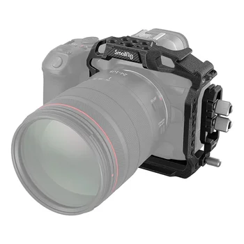 SMALLRIG R5 R5 C R6 Half Cage Camera Half Cage with Cable Clamp for Canon R5 R5 C R6-3656