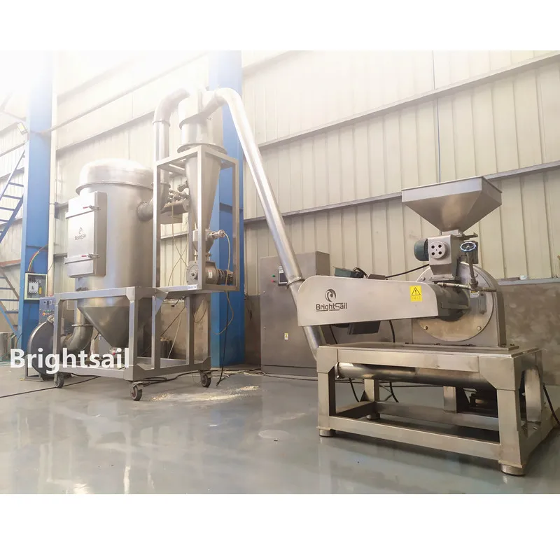 Chocolate Sugar Coffee Cocoa Beans Pin Mill Grinding Machine