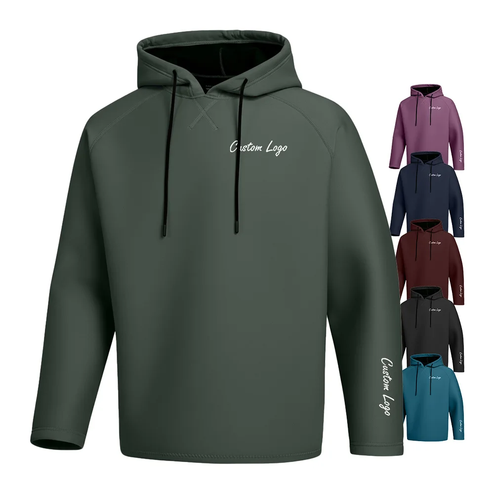 Engros 2 mm neopren-hoodie til mænd og kvinder, vandtæt og vindtæt, 3 mm dykkertøj til personlige vandkøretøjer (PWC) og surfing, neopren-top til vandsport