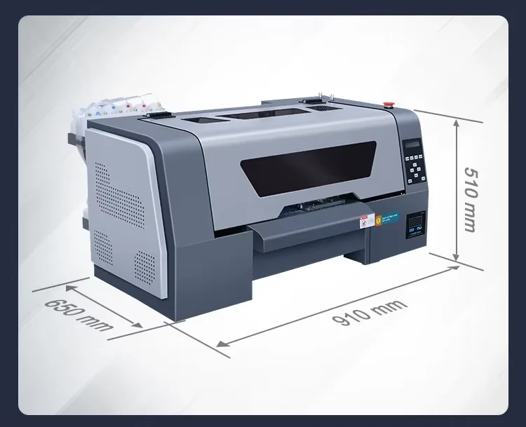 13-Inch Desktop DTF Printer Small A3 Tshirt Printing Machine with Dryer and Powder Shaker for Tshirt Transfer Roll Pet Film factory