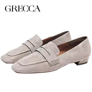 Factory Direct Sales Casual Style Heel Shoes with Fashionable Heel Height Soft Slip-On Closure New Design for Everyday Use