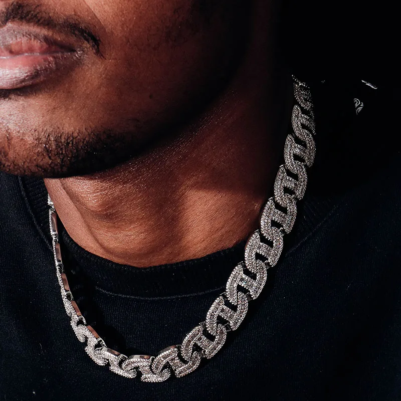 10k 14k 18k Gold Hip Hop Jewelry 20mm 