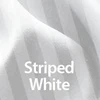 striped white