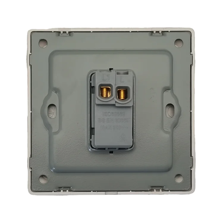 VNX Manufacturer Best Seller British Standard Rose Gold Color Door Bell Push Switch Household Safety Door Bell Switch