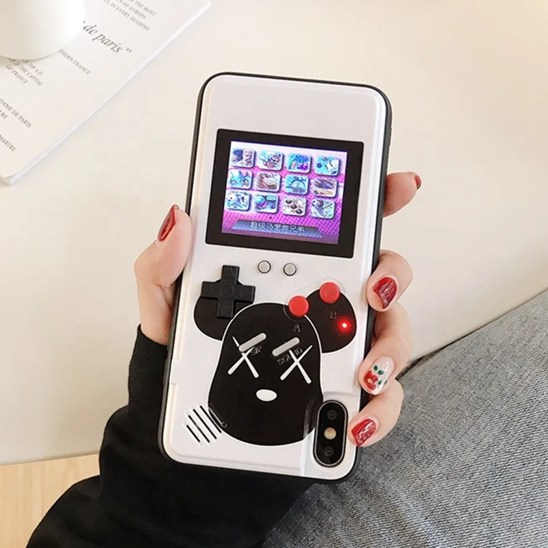 Chargeable SUP Video Game Console Shell Cover Retro Game Phone Case for Game Boy for iphone 13 12 Pro Max