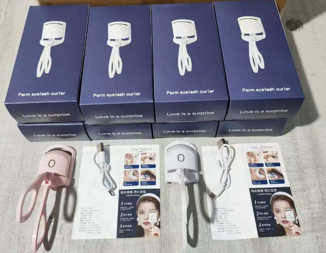 Electric Heated Eyelash Curler 2023 High Quality Lash Lift Kit Portable