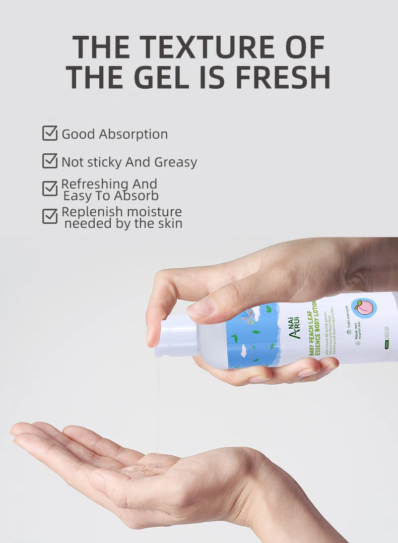 Private Label Baby Care 100 Natural Baby Products Kit Avocado Face & Body Wash And Shampoo 3 In